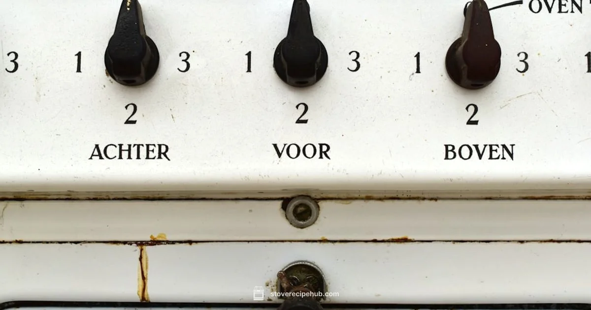 Gas Knob Replacement - Stove Recipe Hub