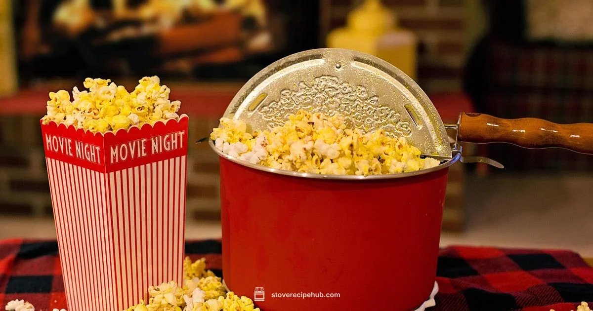 Stovetop Popcorn Popper - Stove Recipe Hub