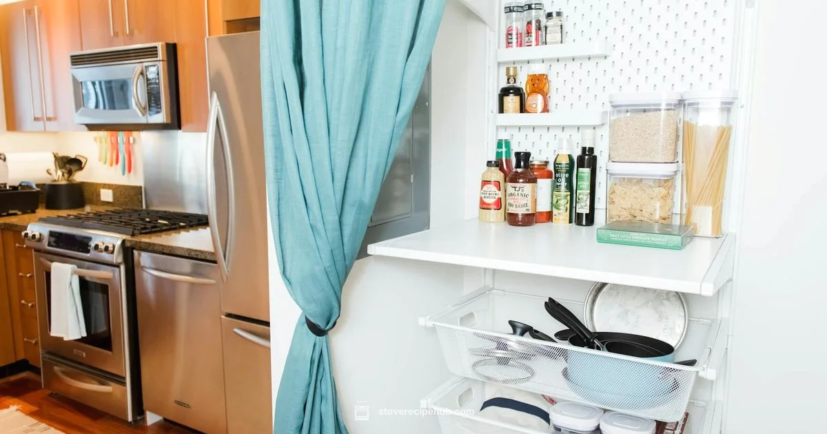 Behind-Stove Organization - Stove Recipe Hub