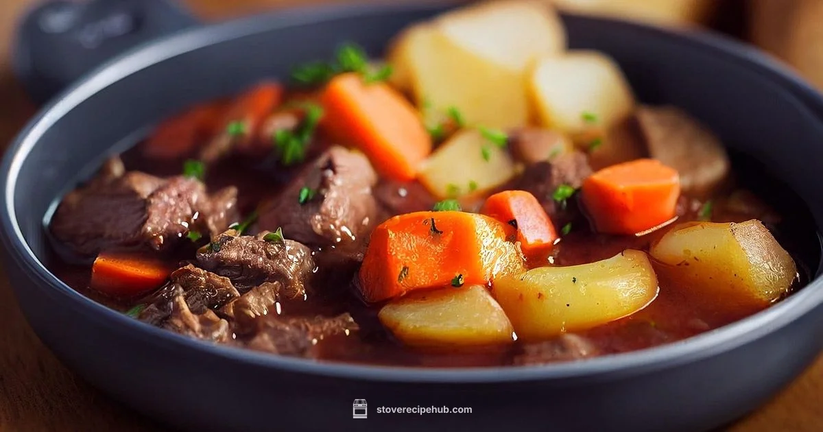 Stove-Top Beef Stew - Stove Recipe Hub